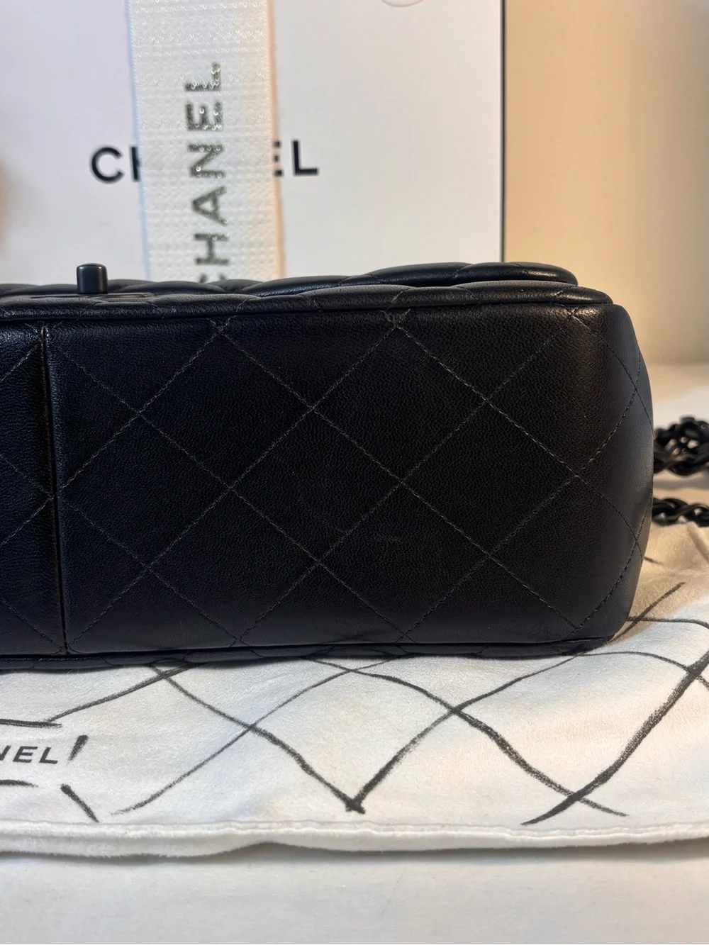 Chanel Jumbo Classic Double Flap So Black